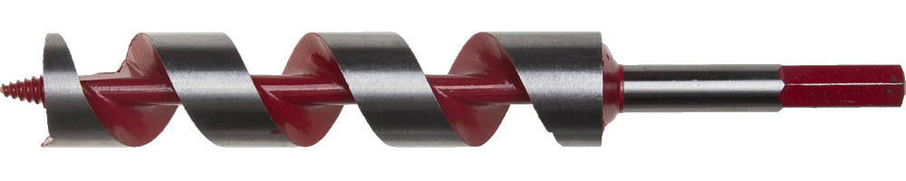 Сверло левиса по дереву 30?235/160 мм шестигранный хвостовик ЗУБР 2947-235-30