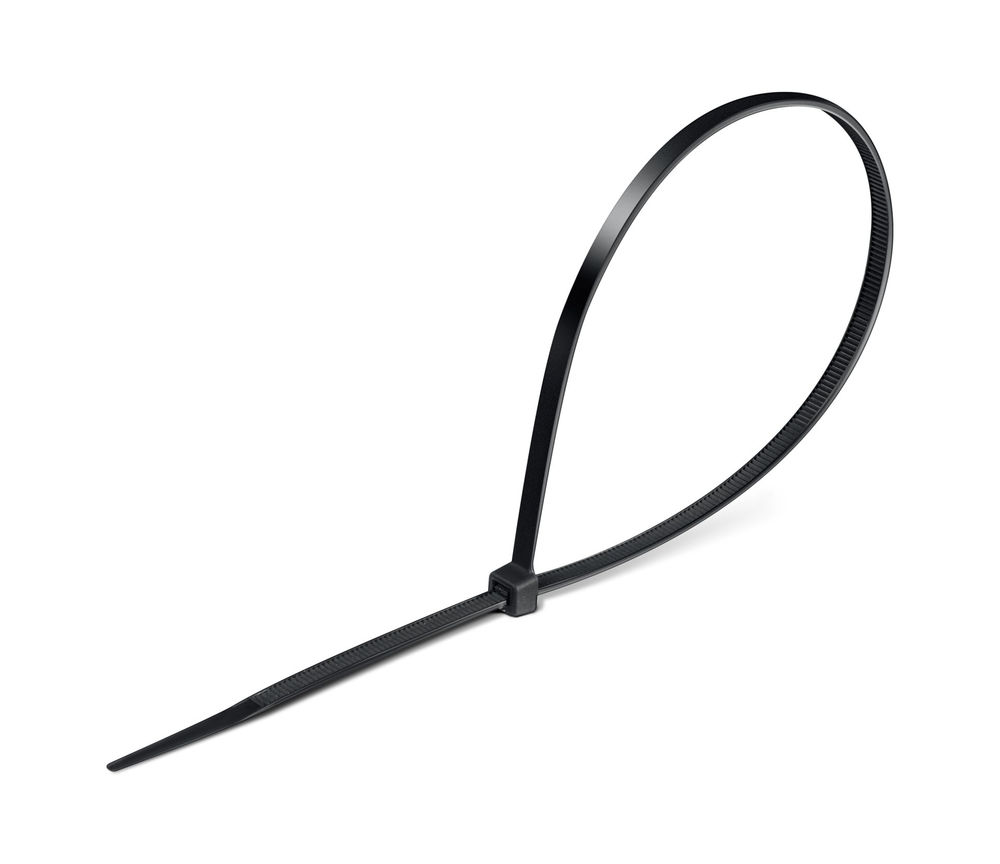 Кабельные стяжки КС-Ч1, 1.8 x 100 мм, нейлон РА66, 100 шт, черные ЗУБР Профессионал 309030-18-100