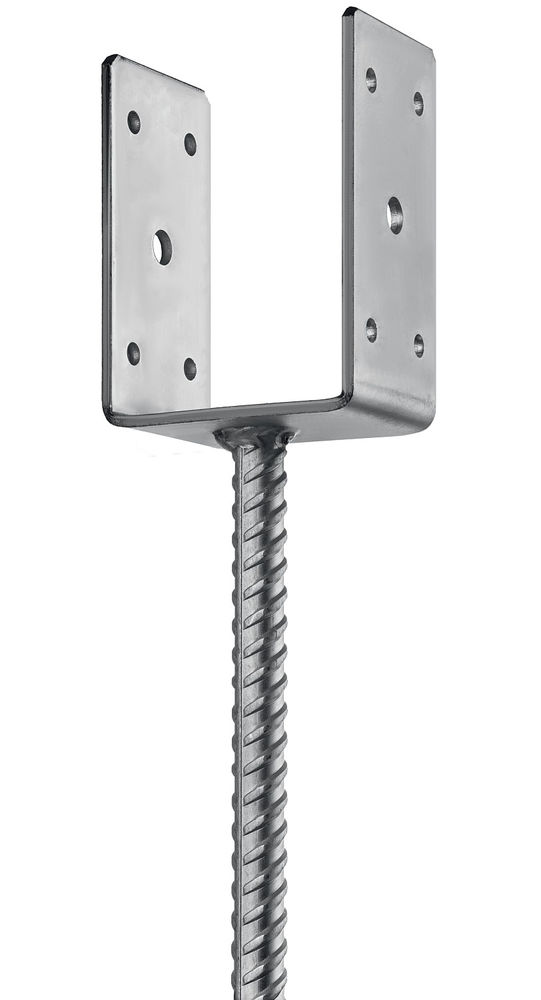 Основание столба ОС-U, U-образное, 81 x 120 x 60 мм ЗУБР 310286-080