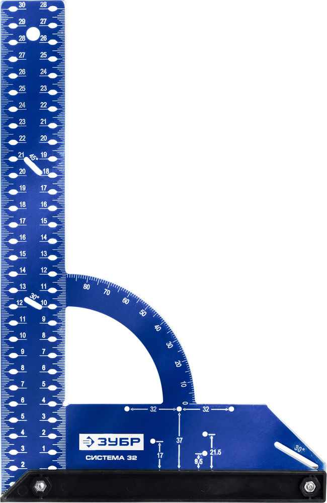 Угольник мебельный разметочный Система-32 Профессионал ЗУБР 34398-30