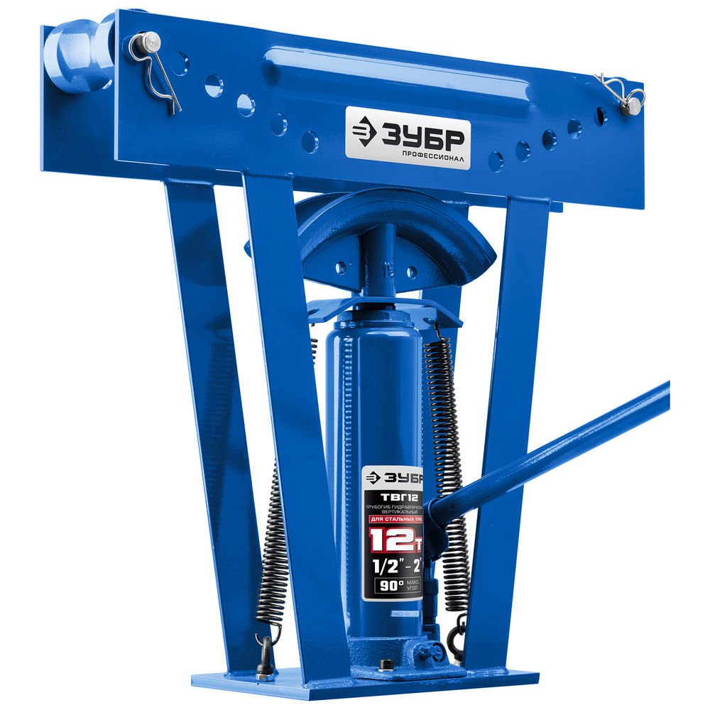 Трубогиб ручной вертикальный гидравлический 12 т ЗУБР ТВГ-12 Профессионал 43078-12_z01