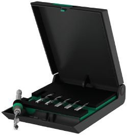 847/7 Набор HSS насадок-метчиков комбинированных с битодержателем, 7 предметов, хвостовик 1/4, M3, M4, M5, M6, M8, M10