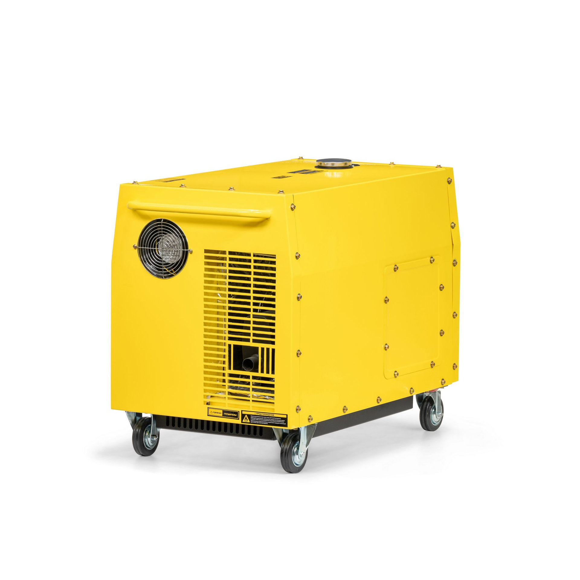 Генератор CHAMPION GG7500ES (PRO 5,5/6кВт 16лс 15л 12В 126кг, эл.стартер,счетчик,колеса,кожух) (GG7500ES)