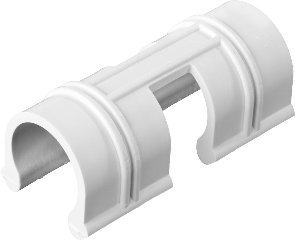 Зажим для крепления пленки d 12 мм, белый, полипропилен, 20 шт GRINDA 422317-12