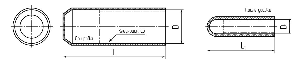 Капа кабельная термоусаживаемая ОГТ-75/30 (КВТ) (69344)