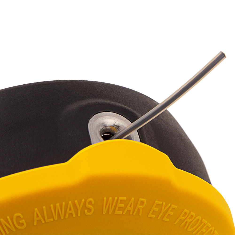 Катушка универсальная триммерная, гайка М10 х 1.25, М8, М12, винт М8-М10, левая резьба, шаг 1.5 мм Denzel (96314)