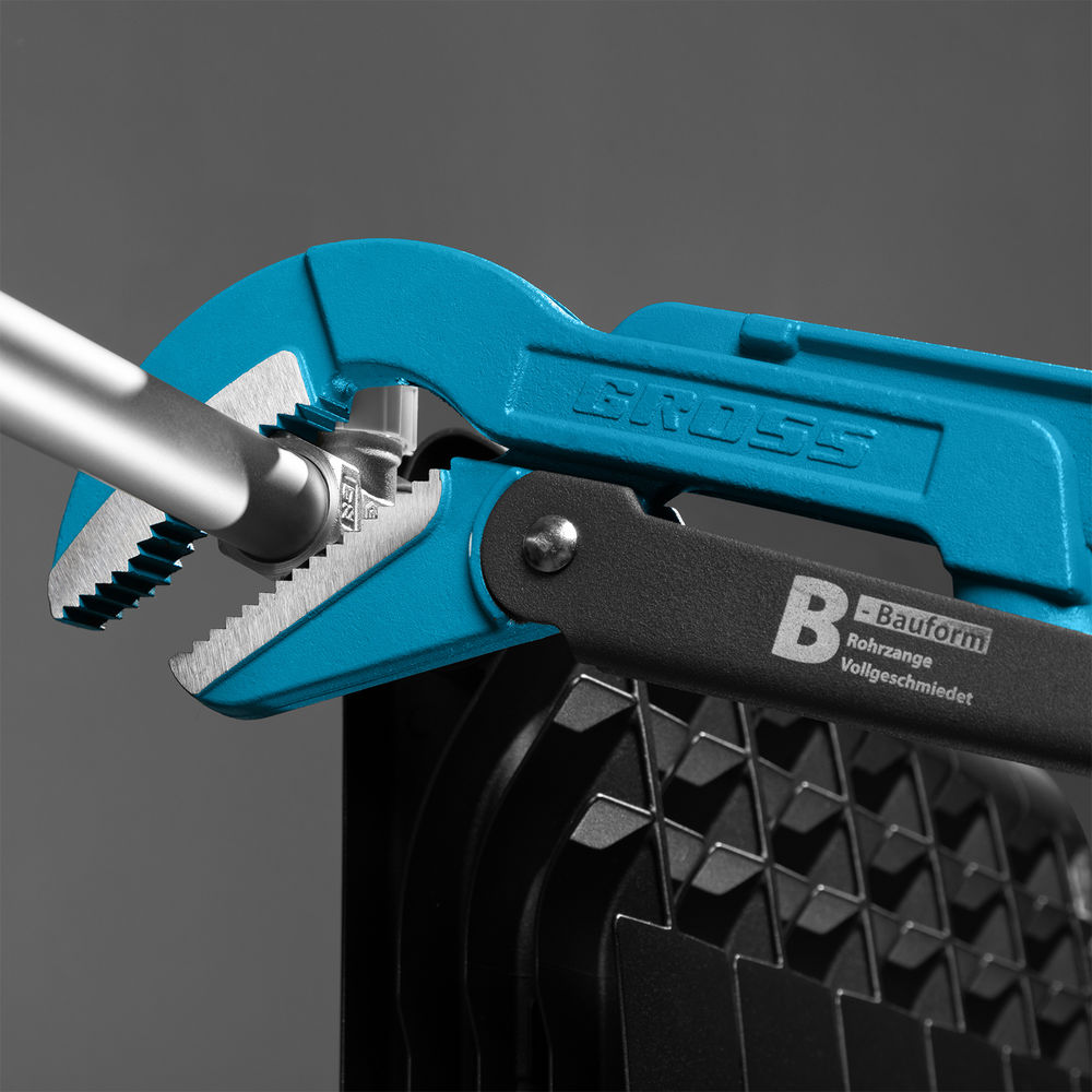 Ключ трубчатый рычажный 1.5, №2, цельнокованый, CrV, тип B Gross