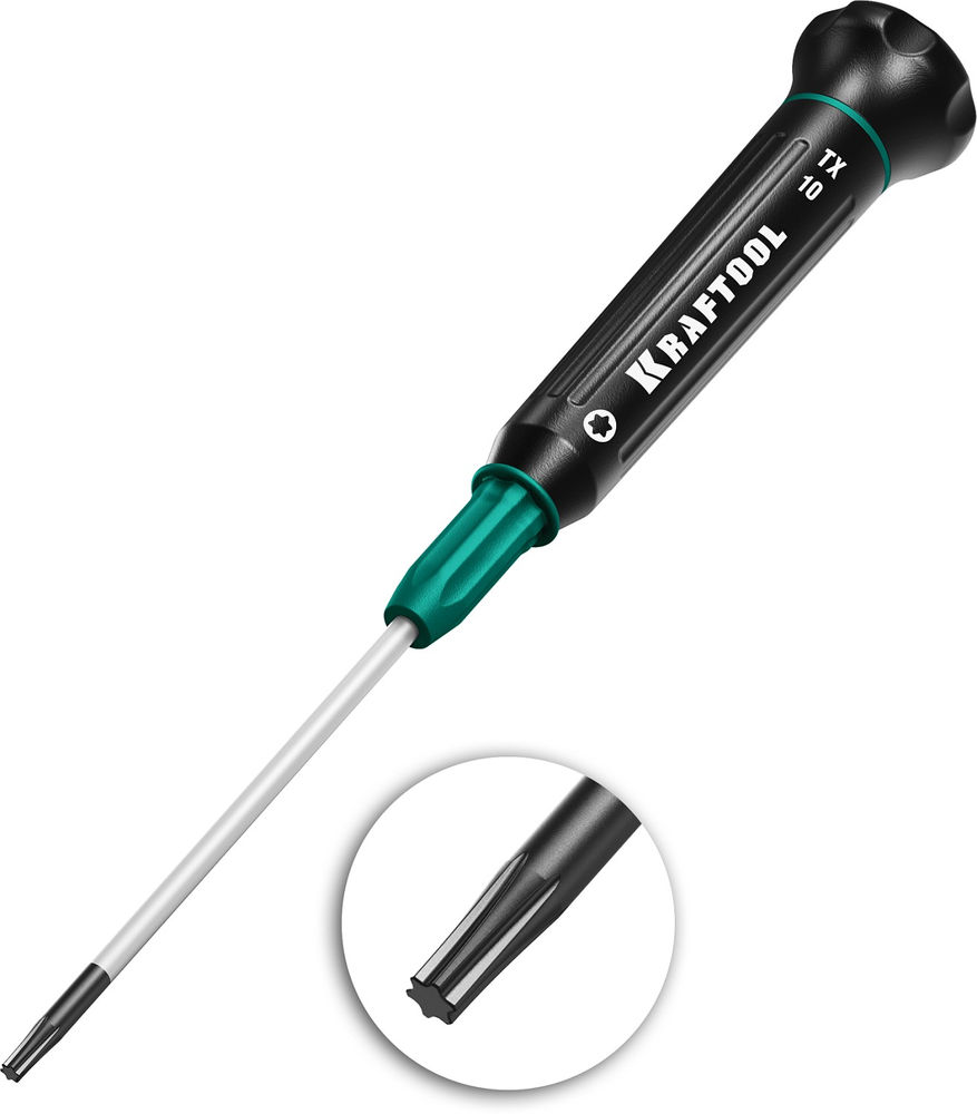 Отвертка для точных работ Precision TX10 KRAFTOOL 25684-10
