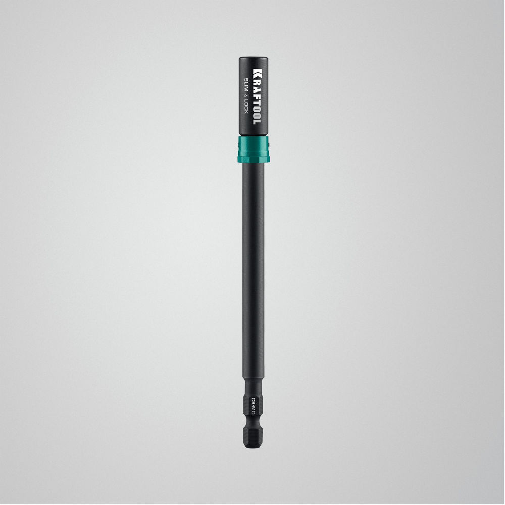 Быстросъемный ударный адаптер для шуруповертов SLIM & LOCK, 140 мм KRAFTOOL 26783-150