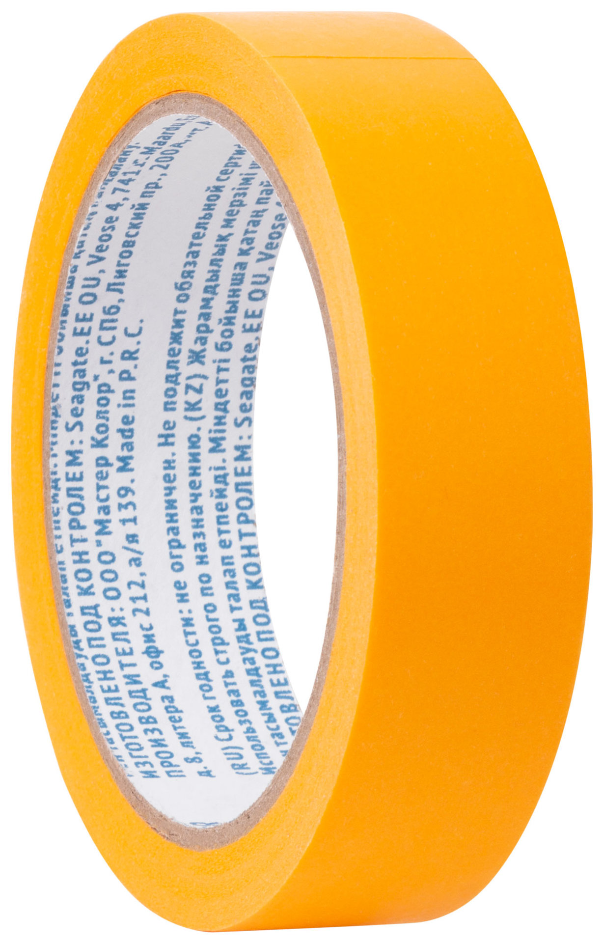 Лента малярная желтая, для внутренних работ, 25 мм x 25 м (30-6612)