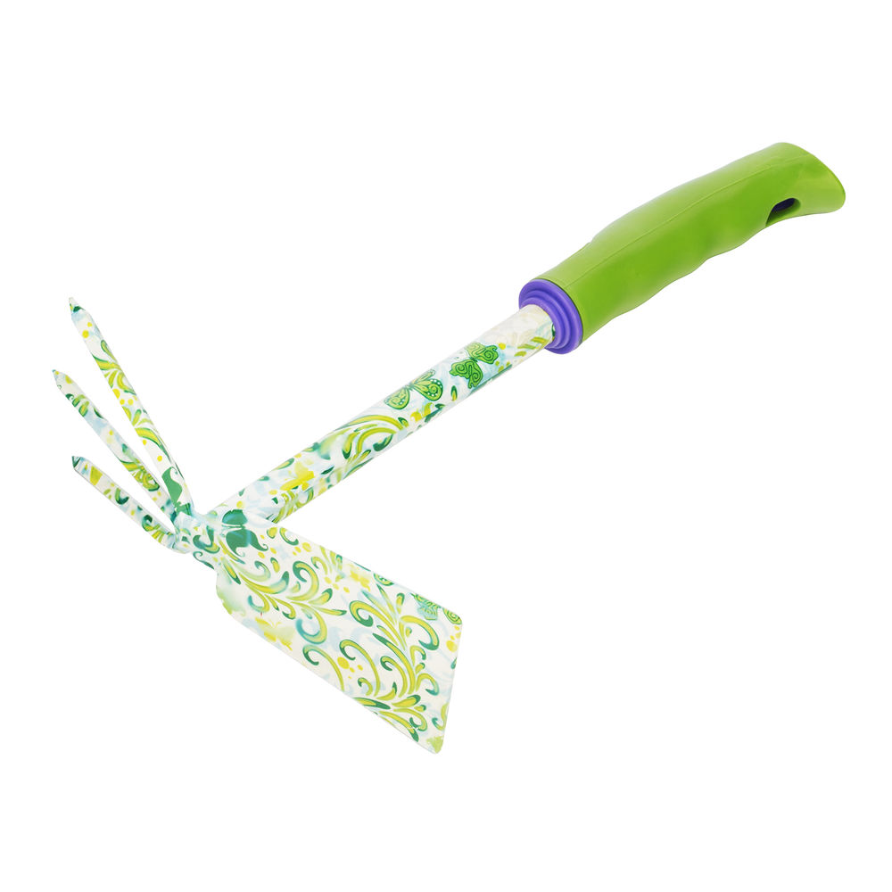 Мотыжка комбинированная, 65 х 310 мм, стальная, пластиковая рукоятка, Flower Green, Palisad (620415)