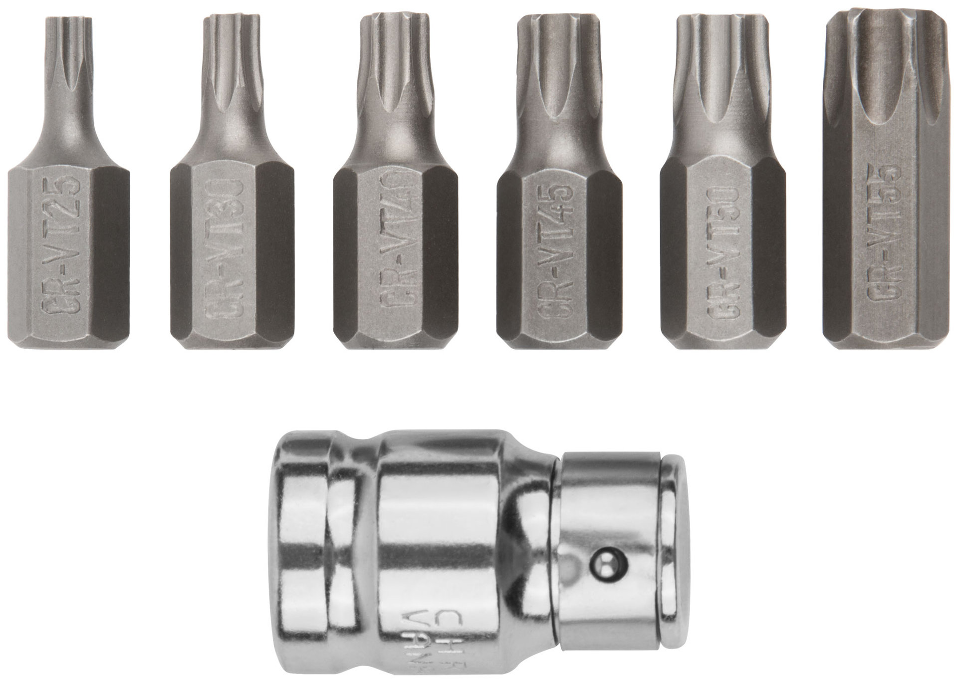 Набор бит TORX 7 шт. CrV (57825)