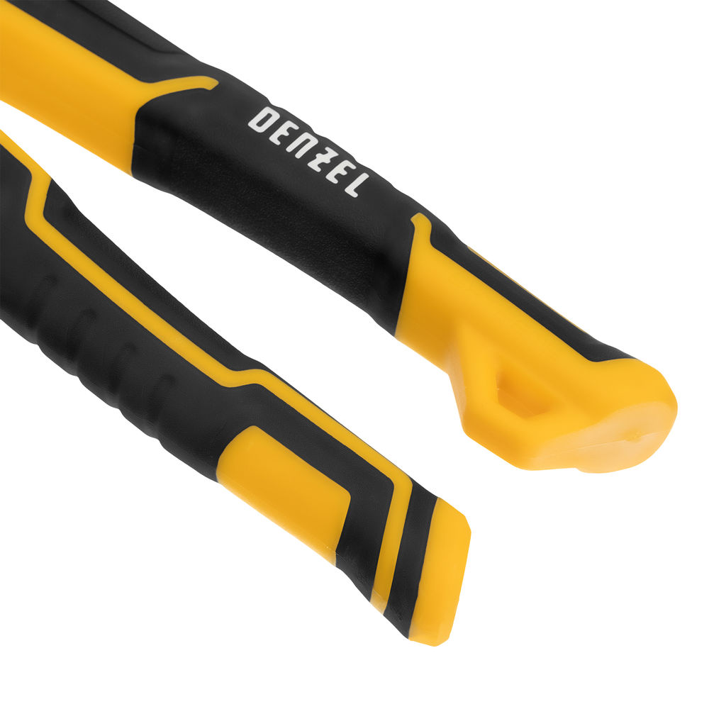 Ножницы по металлу, 270 мм, прямой рез, сталь-CrMo, трехкомпонентные рукоятки Denzel (78370)