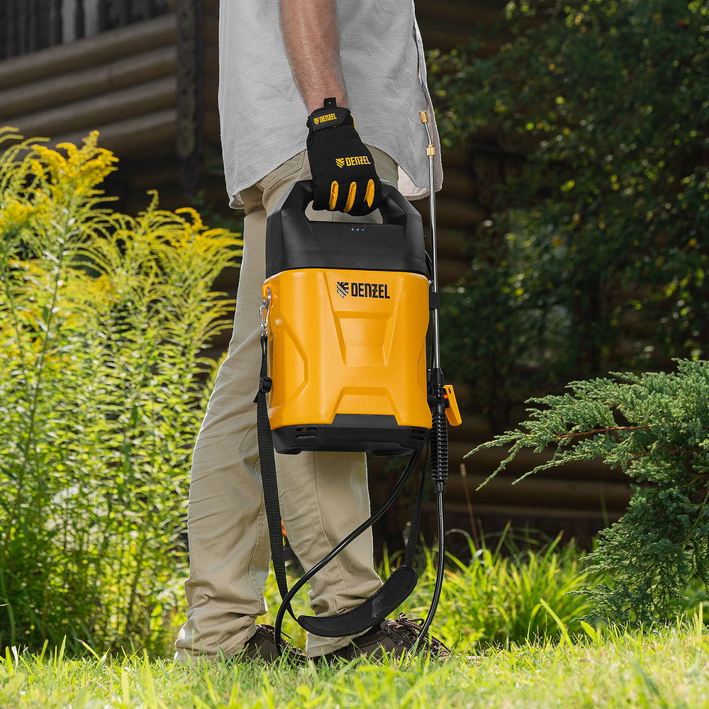 Опрыскиватель аккумуляторный D-5LI, 5 л, Li-Ion акк., 12 В, 2 Ач Denzel (64790)