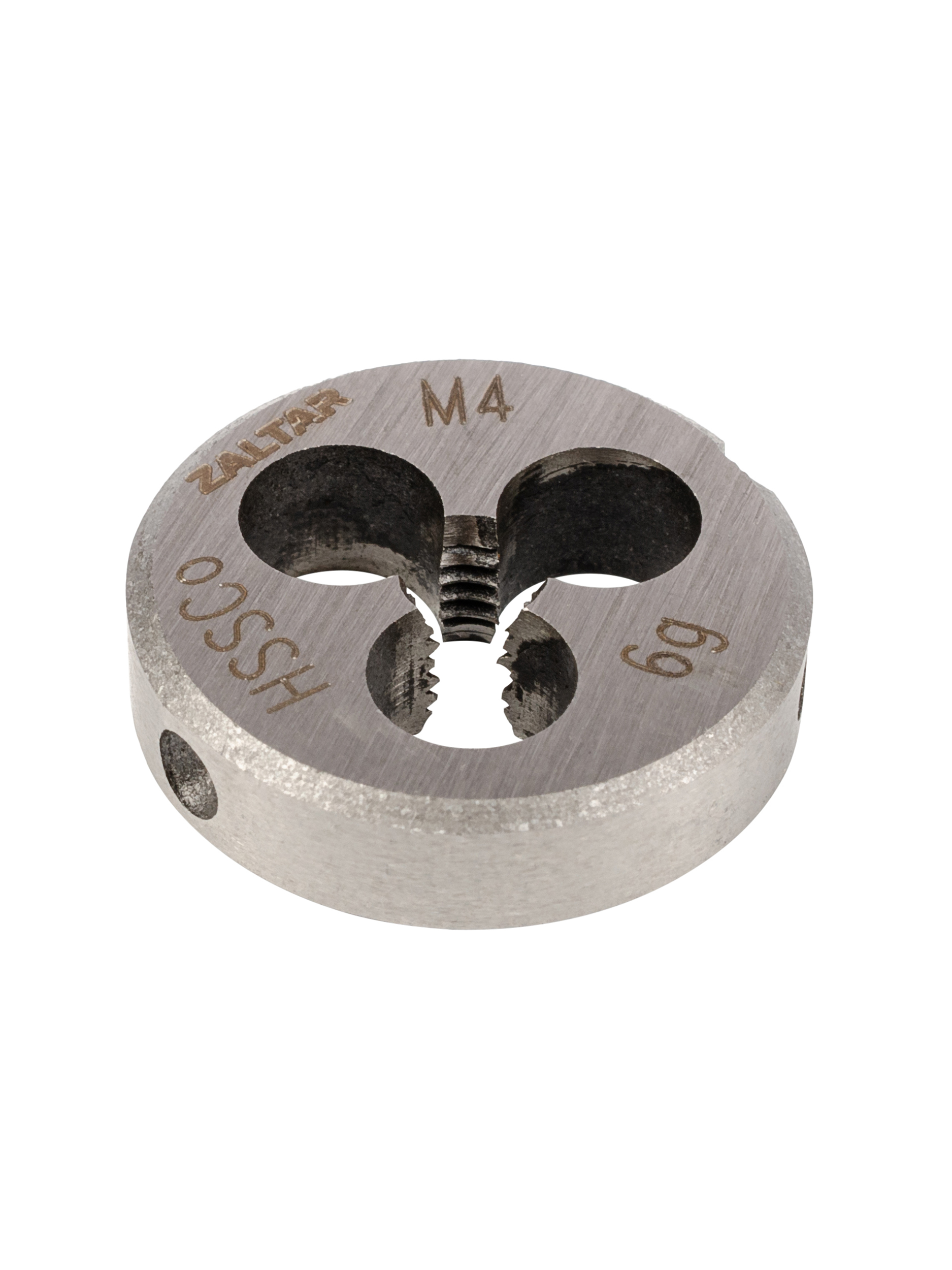 Плашка круглая резьбонарезная HSS-E, DIN 223 B (DIN EN 22568), M4 x 0.7, 20 x 5 (ZA-03802)