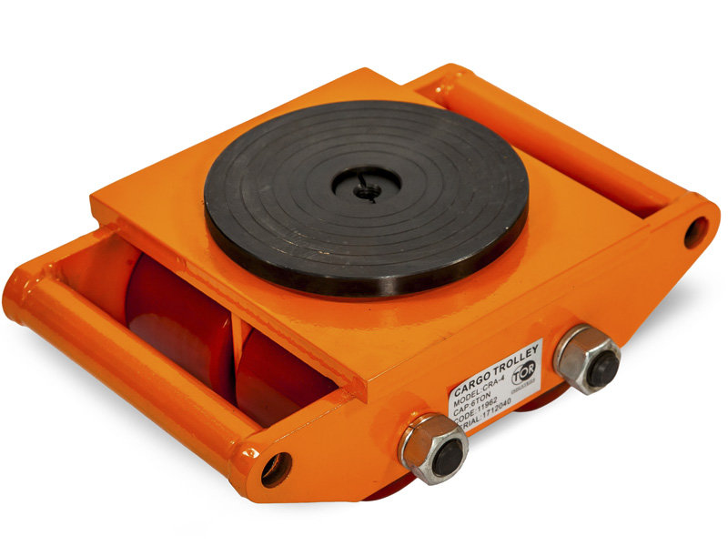 Роликовая платформа поворотная TOR CRA-4 г/п 6 т (X) (без ручки) (1048569)