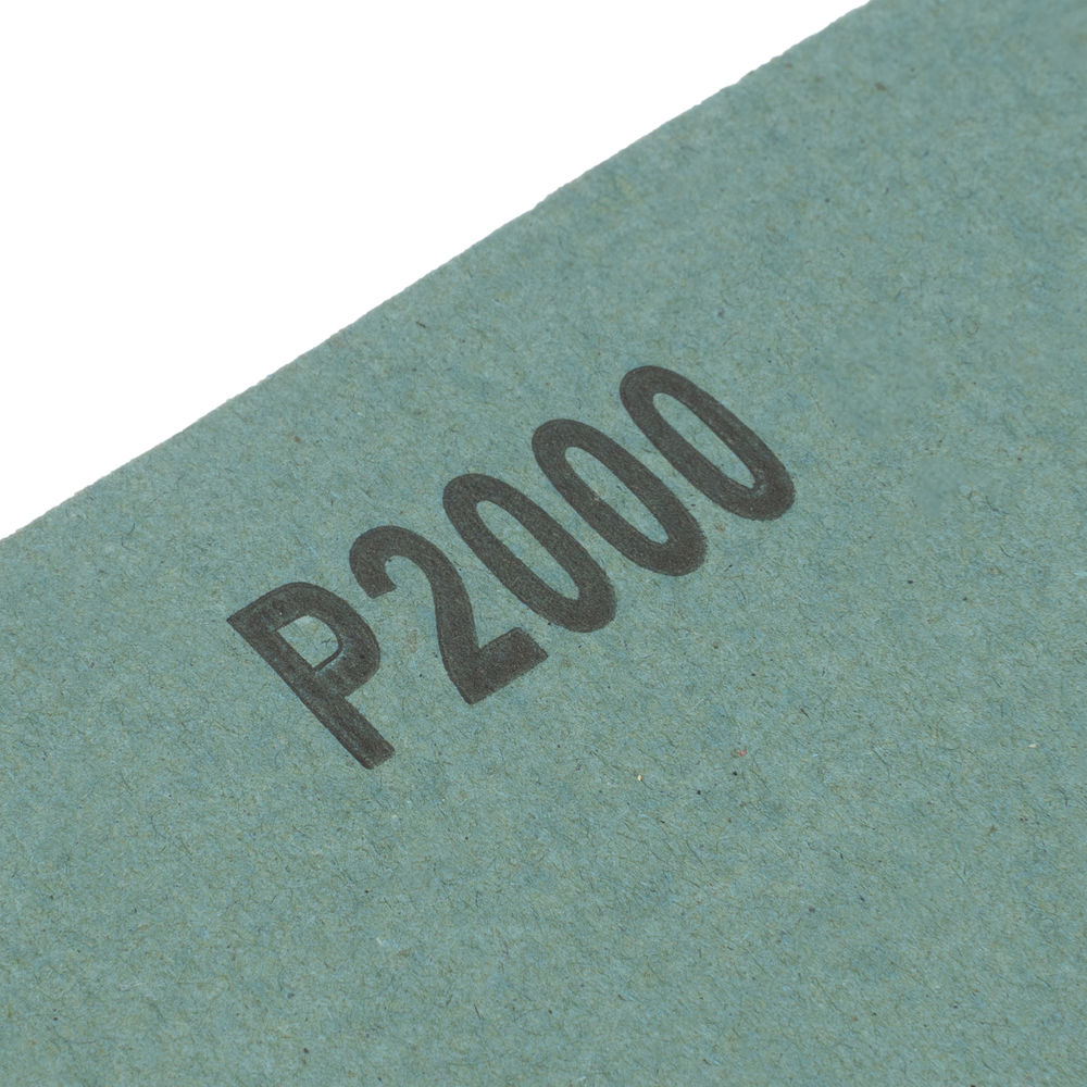 Шлифлист на бумажной основе, P 2000, 230 х 280 мм, 10 шт, влагостойкий Сибртех (756297)
