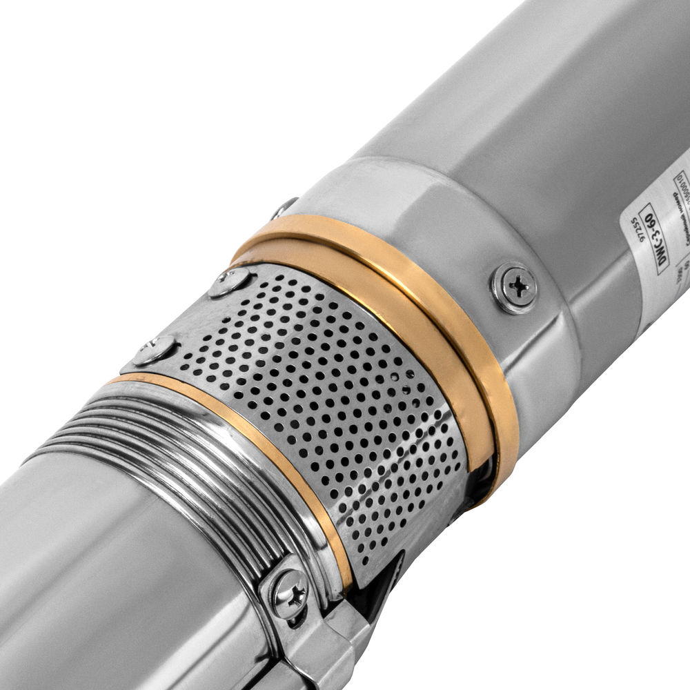 Скважинный насос DWC-3-60, центробежный, диаметр 3, 800 Вт, 3300 л/ч, напор 60 м Denzel (97255)