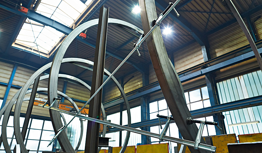 Набор струбцин адаптирующихся под различные формы 1500/120, 6.5 кН SLV150M BE-SLV150M