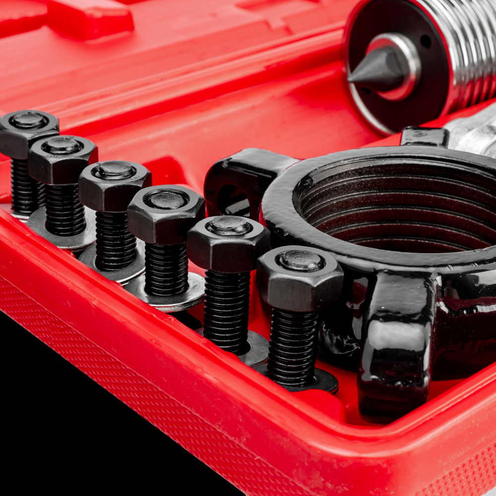 Съёмник гидравлический от внешнего насоса универсальный; СГУ-20Н; 20 т, ТЕХРИМ, 811515-20