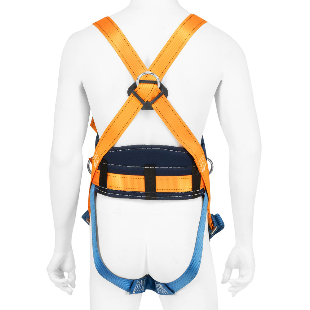 Удерживающе-страховочная привязь, модель УСП II, наплечные и набедренные лямки, высокий кушак Сибртех (89507)