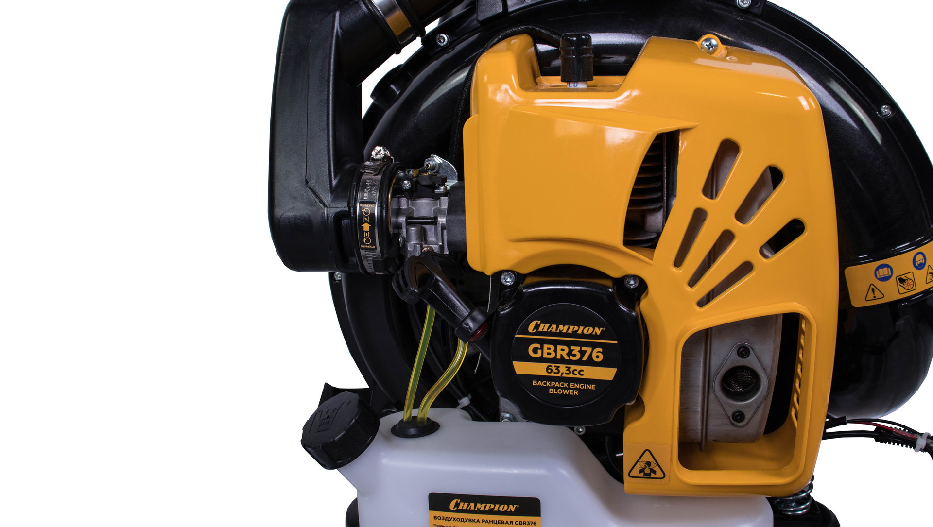 Воздуходувка PRO 2,7кВт 63,3см? 10,5кг 1440м?/ч CHAMPION GBR376