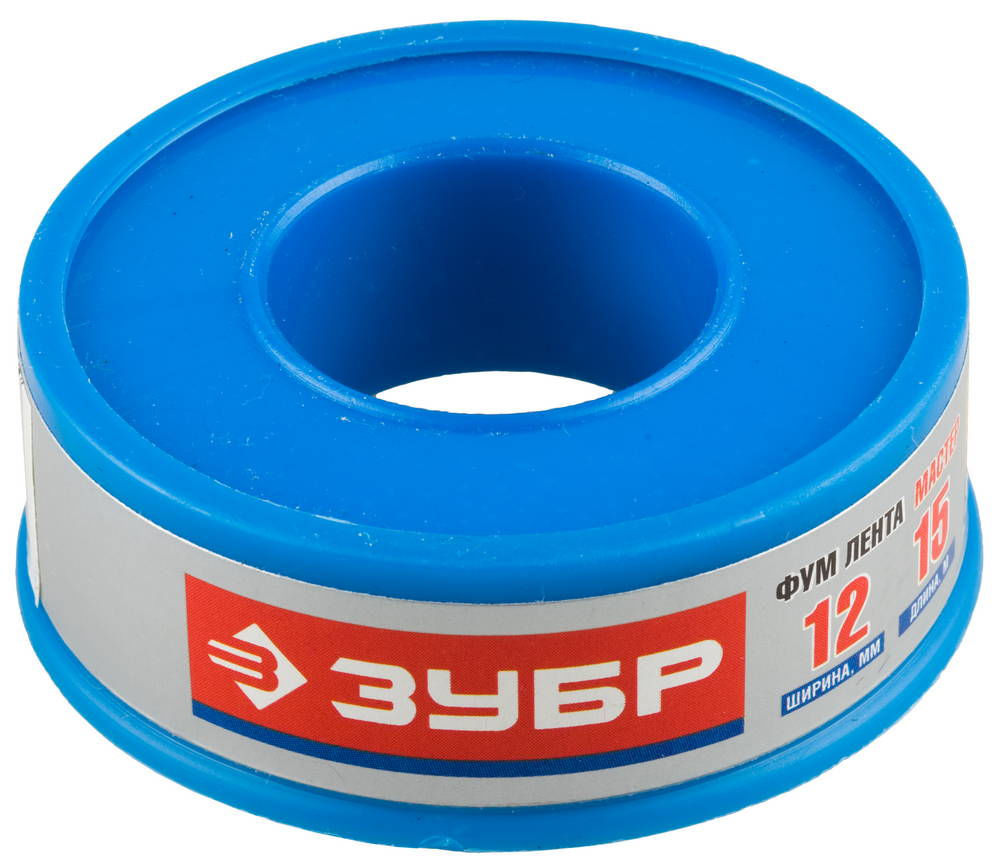 ФУМ лента 0.1 мм?12 мм?15 м 0.40 г/см? ЗУБР 12373-12-040