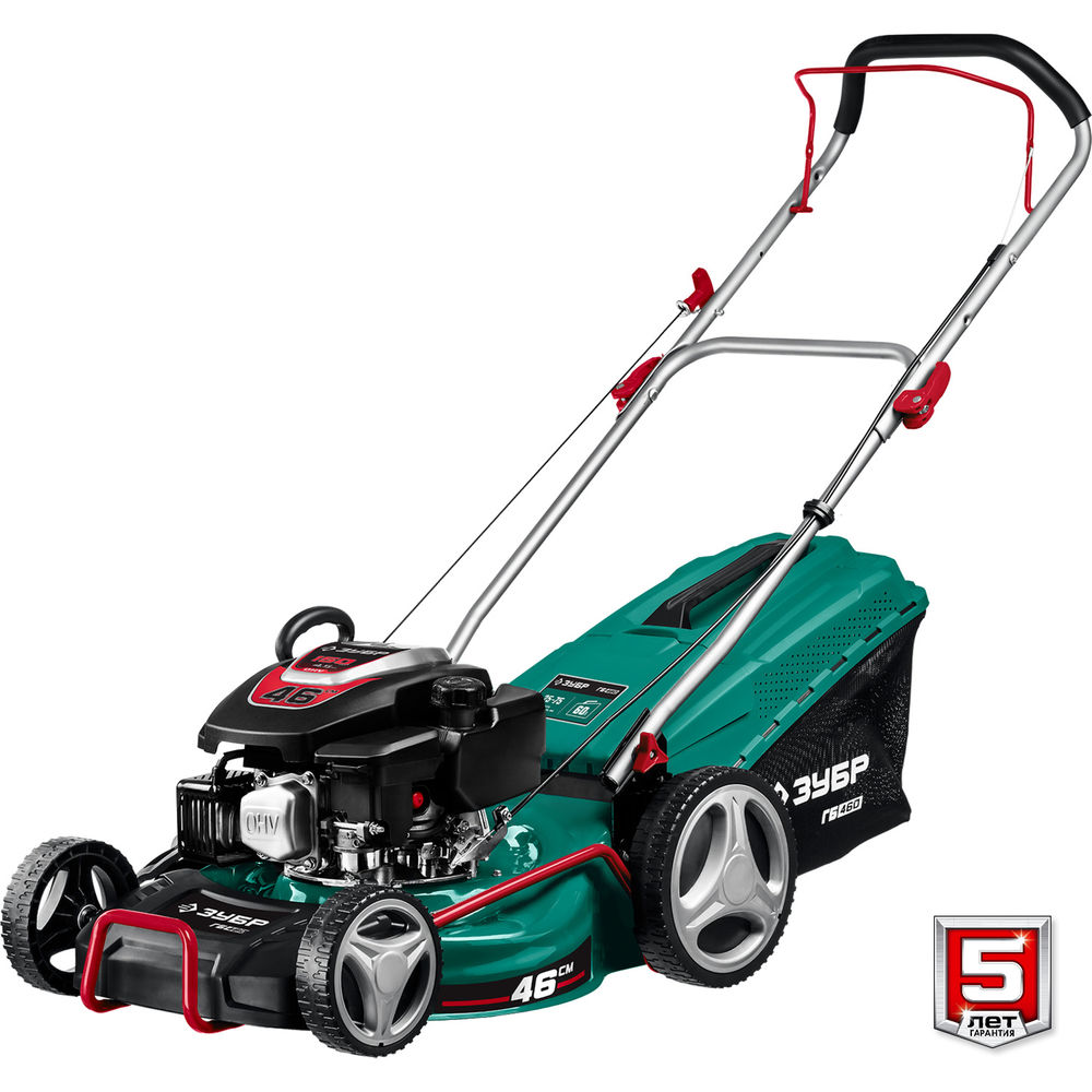 Газонокосилка бензиновая 460 мм 4.5 л.с. ЗУБР ГБ-460
