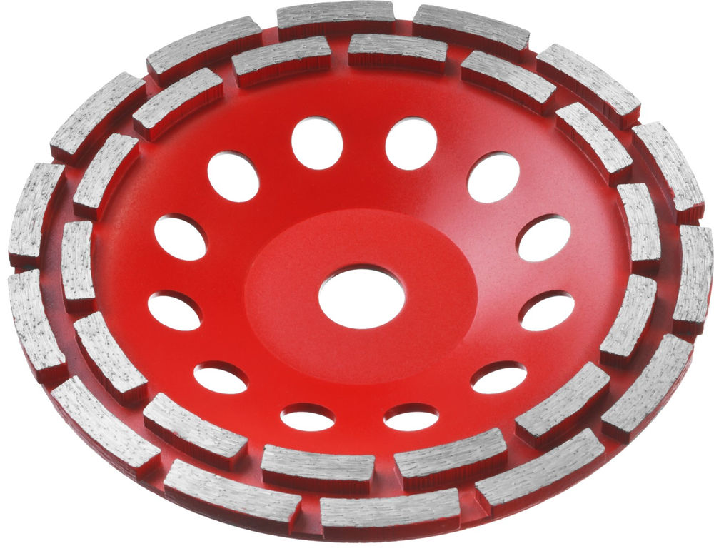 Чашка шлифовальная алмазная двухрядная d 180 мм ЗУБР 33376-180