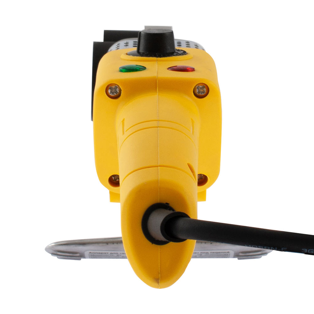 Аппарат для сварки пластиковых труб DWP-800, Х-Pro, 800 Вт, 300 град, комплект насадок, 20-32 мм Denzel (94207)