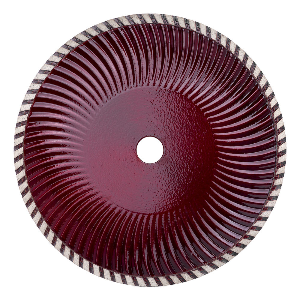 Диск алмазный, отрезной Turbo, 230 х 22.2 мм, сухая резка Matrix Professional (73183)