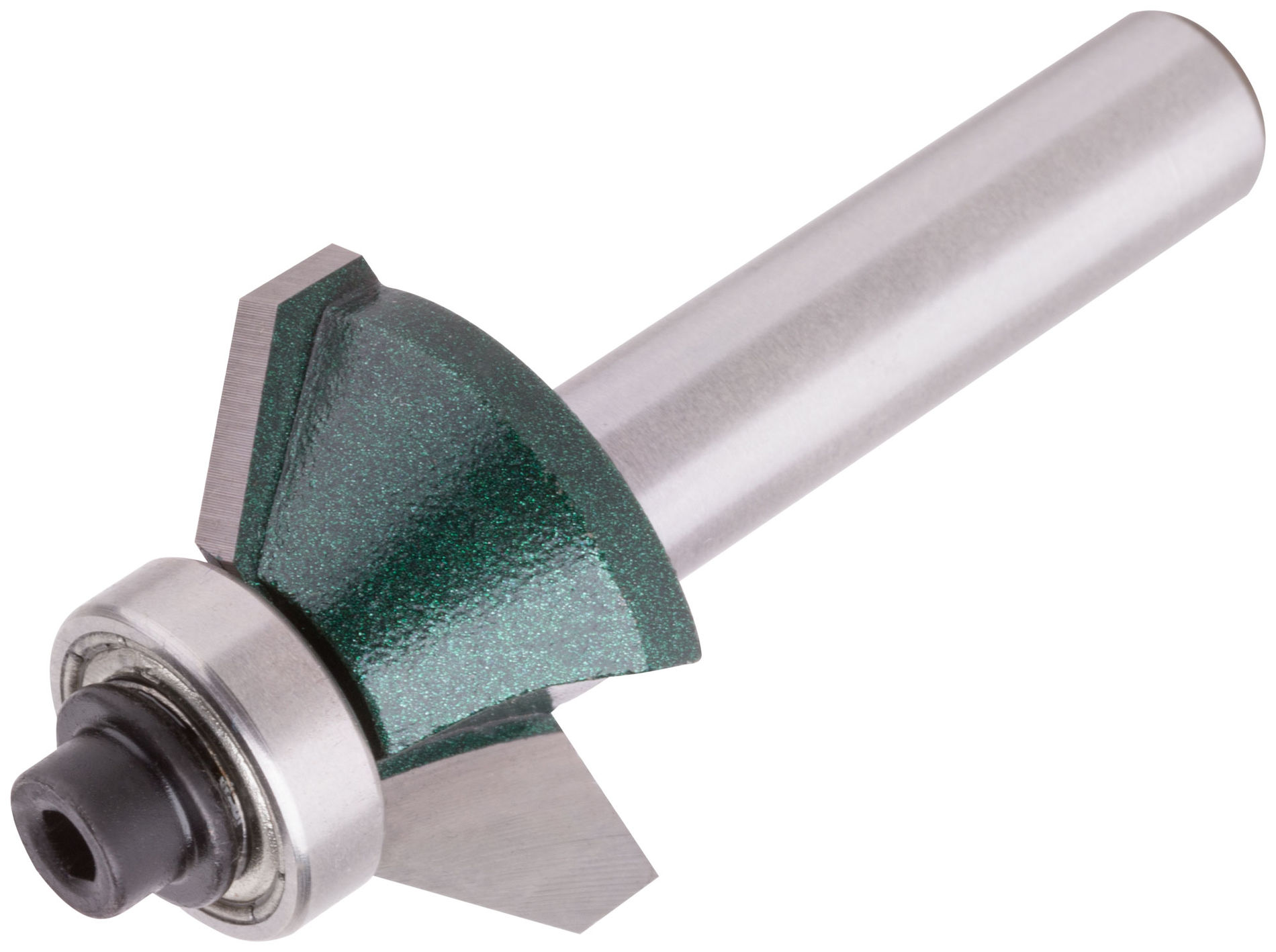 Фреза кромочная конусная с нижним подшипником DxHxL=25х10х54,3 мм (3607-081025)