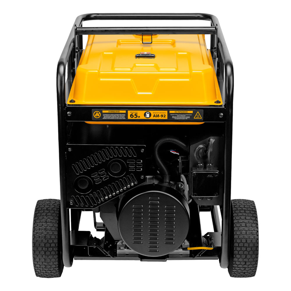 Генератор бензиновый PS-180EA, 18 кВт,230 В, 65л, разъем ATS,эл.старт Denzel (946974)