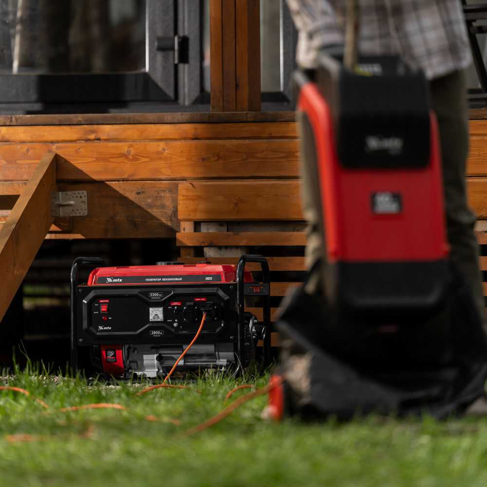 Генератор бензиновый RS-4000, 3,3 кВт, 230В, ручной стартер MTX (946115)