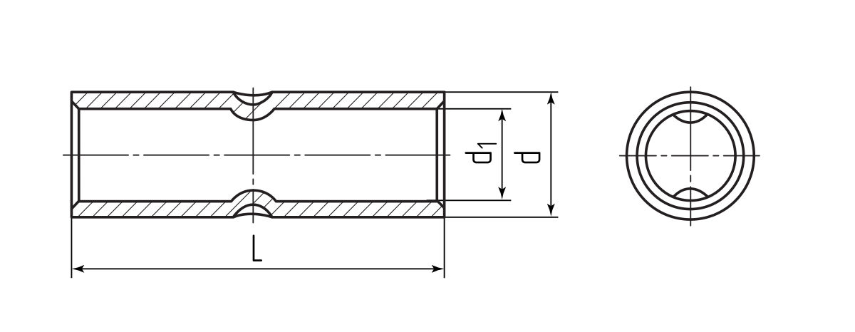 Гильза кабельная ГМЛс 2.5 (КВТ) (88077)