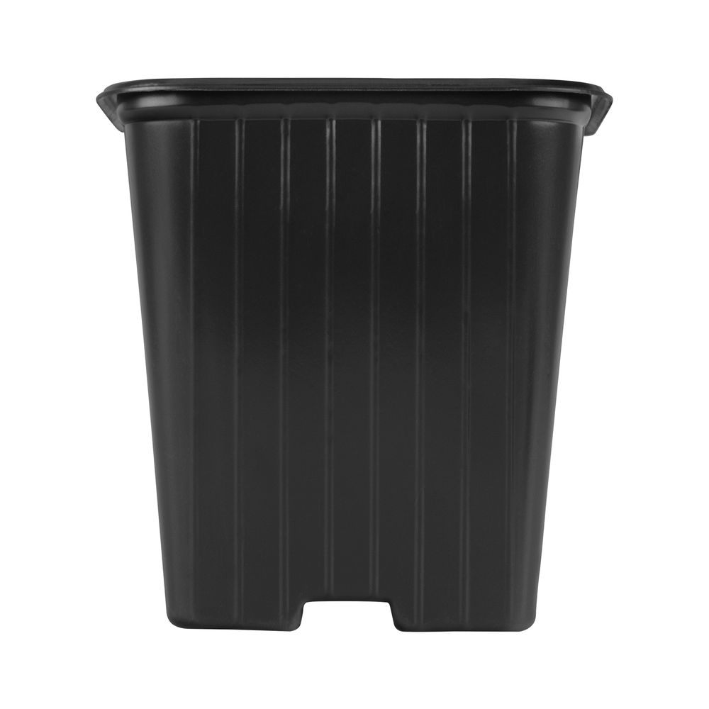 Горшочек для рассады, 90 х 90 х 95 мм, полистирол, 10 шт, (64341)