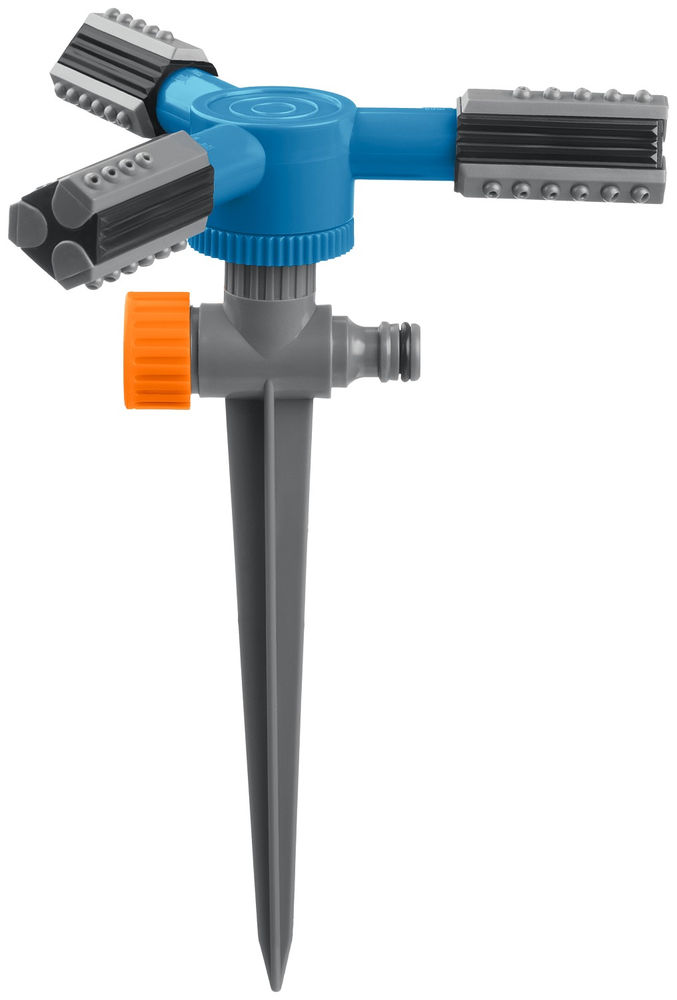 Круговой распылитель RR-P, 75 м, 2 полив, 3 сопла, на пике, ударопрочный пластик, PROLine GRINDA 40341_z03