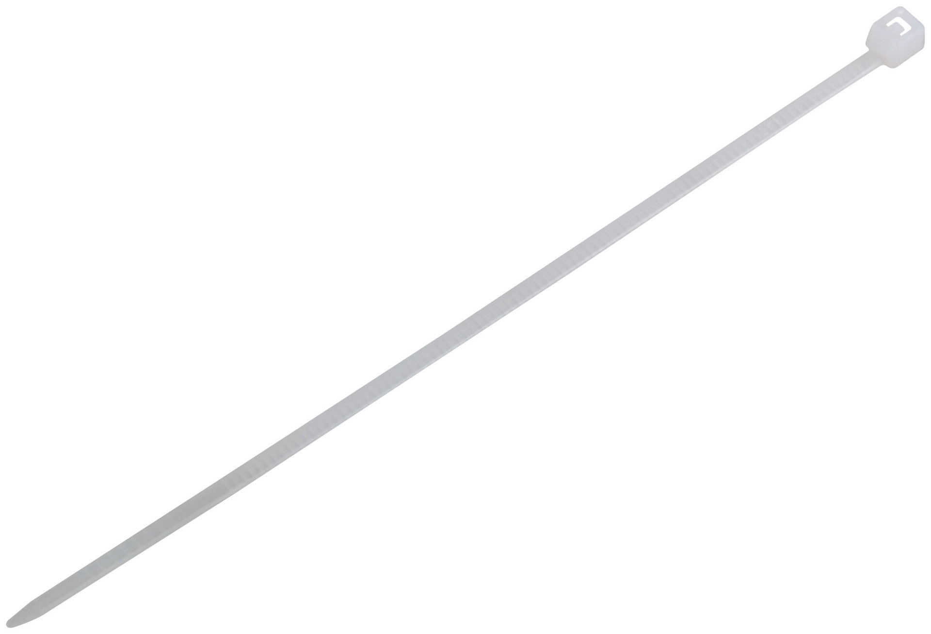 Хомуты нейлоновые для проводов, белые 100 шт., 2,5х100 мм (60366)