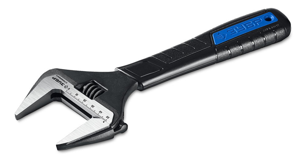 Ключ разводной СлимФит, 250/50 мм, ПРОФЕССИОНАЛ (27245-25) ЗУБР