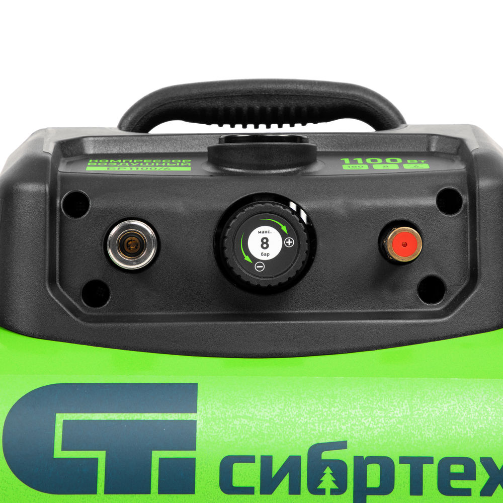 Компрессор воздушный безмаслянный BL 1100/6 1100Вт, ресивер 6 литров, 180 л/мин Сибртех (58059)