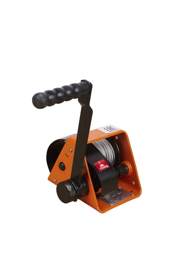 Лебедка ручная TOR GR-150 г/п 150 кг длина троса 20 м (1005970)