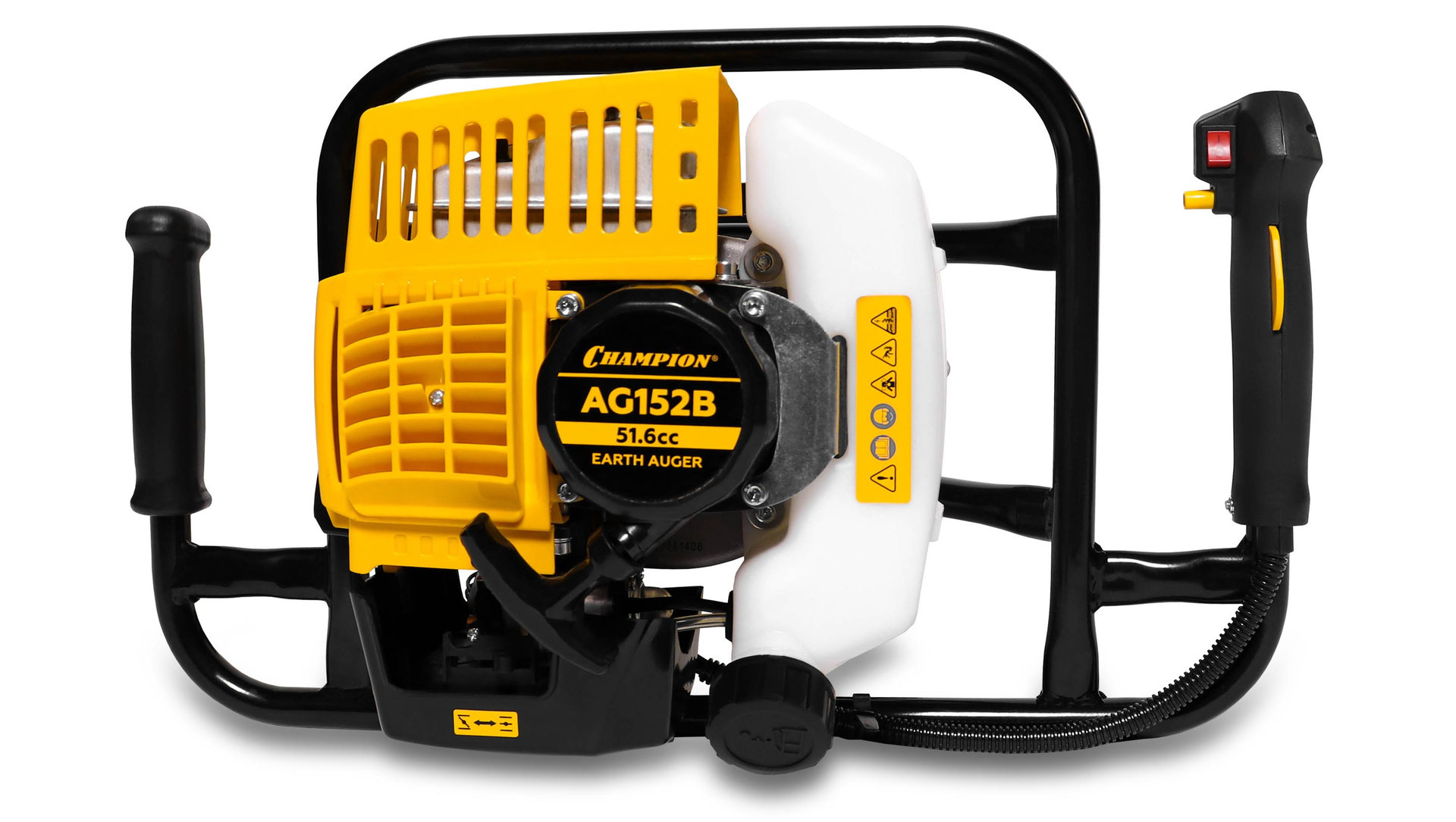 Мотобур 1,46кВт 51,6см? 9,2кг без шнека CHAMPION AG152B