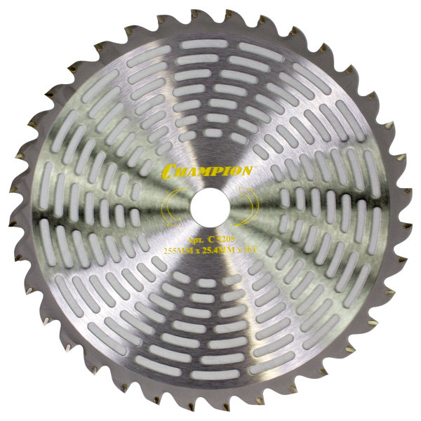 Нож с зубцами из твердого сплава Super Light 36/255/25,4 (SRM-330ES/SRM-350ES,4605,T433,T523,T437) (C5205)