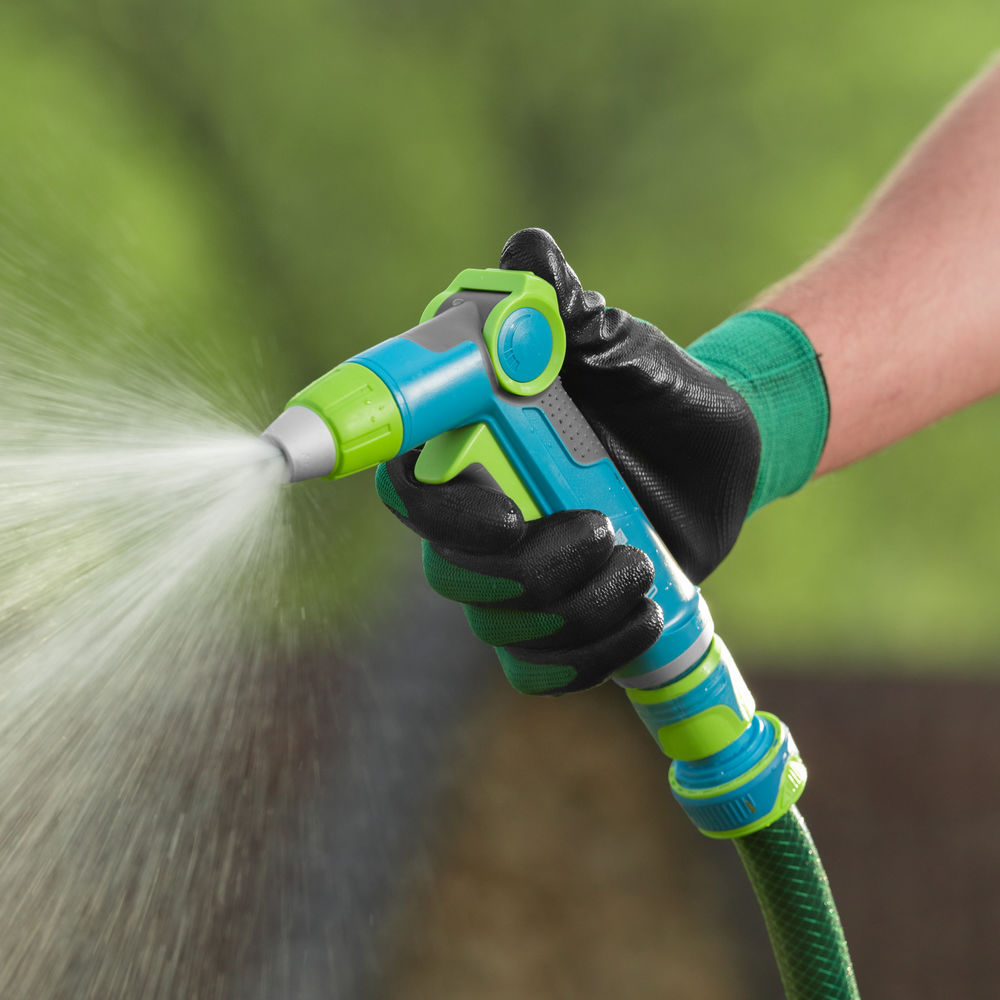 Пистолет-распылитель, регулируемый, металлический, с курком, LUXE Palisad (65798)