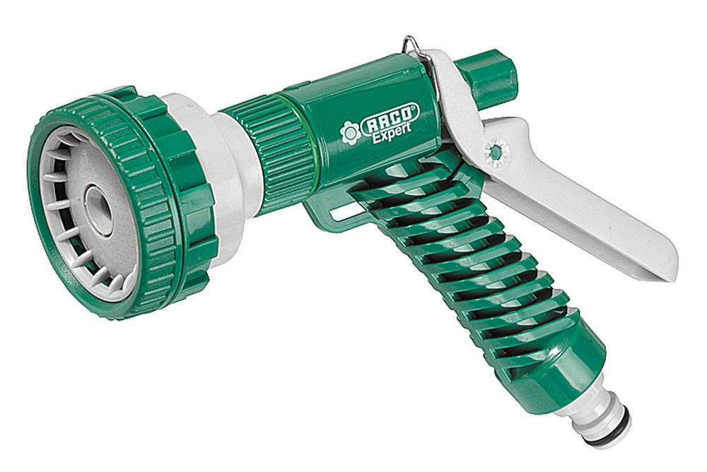 Поливочный пистолет 520C, 5 режимов, курок сзади, пластиковый RACO 4255-55/520C