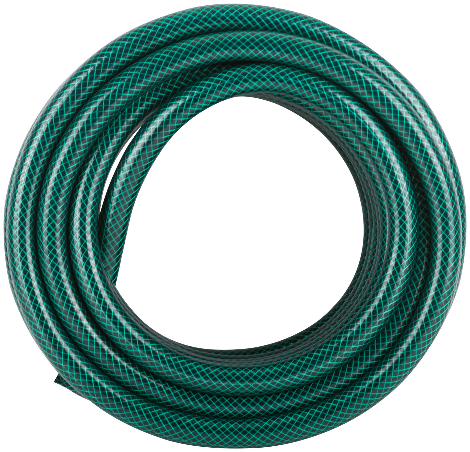 Шланг поливочный трехслойный армированный, зеленый 3/4 х 1,5 мм х 15 м (76307)