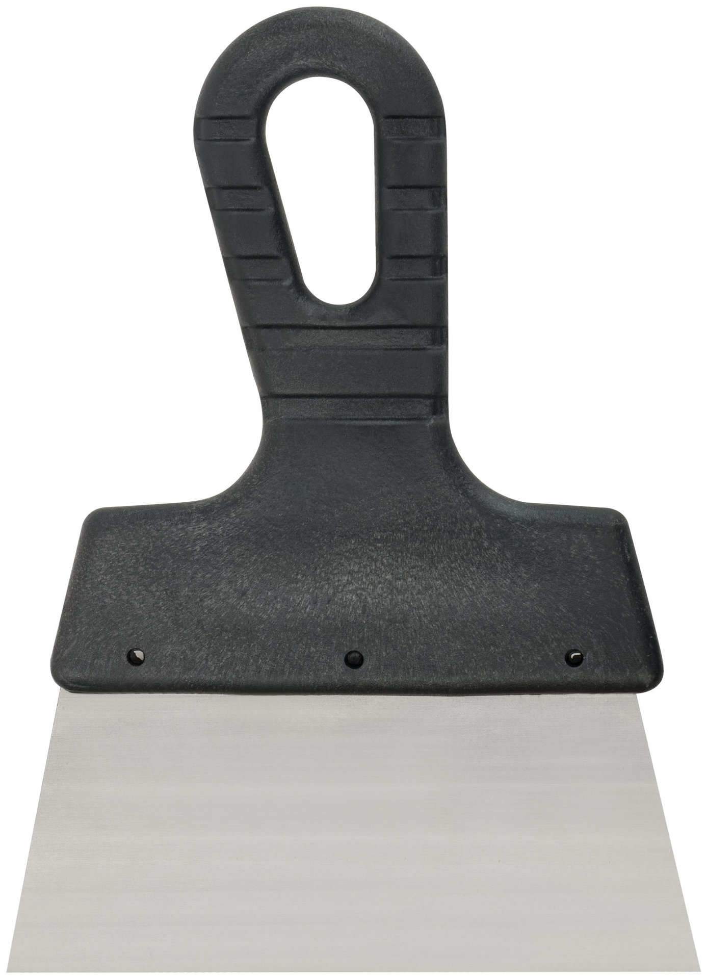 Шпатель, лезвие нержавеющая сталь, пластиковая ручка 150 мм (06565М)