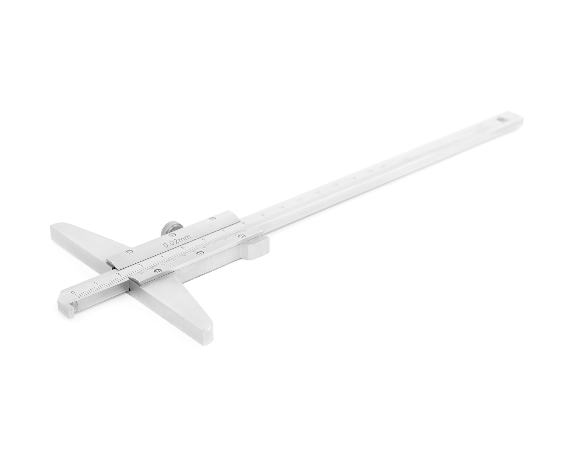 Штангенглубиномер нониусный 0-150 0,02 с т-ром съемный корпус 155-100К Guanglu