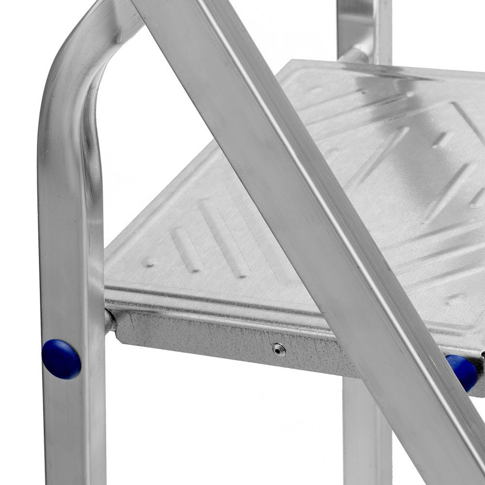 Стремянка, 4 ступени, алюминиевая, Сибртех (97714)