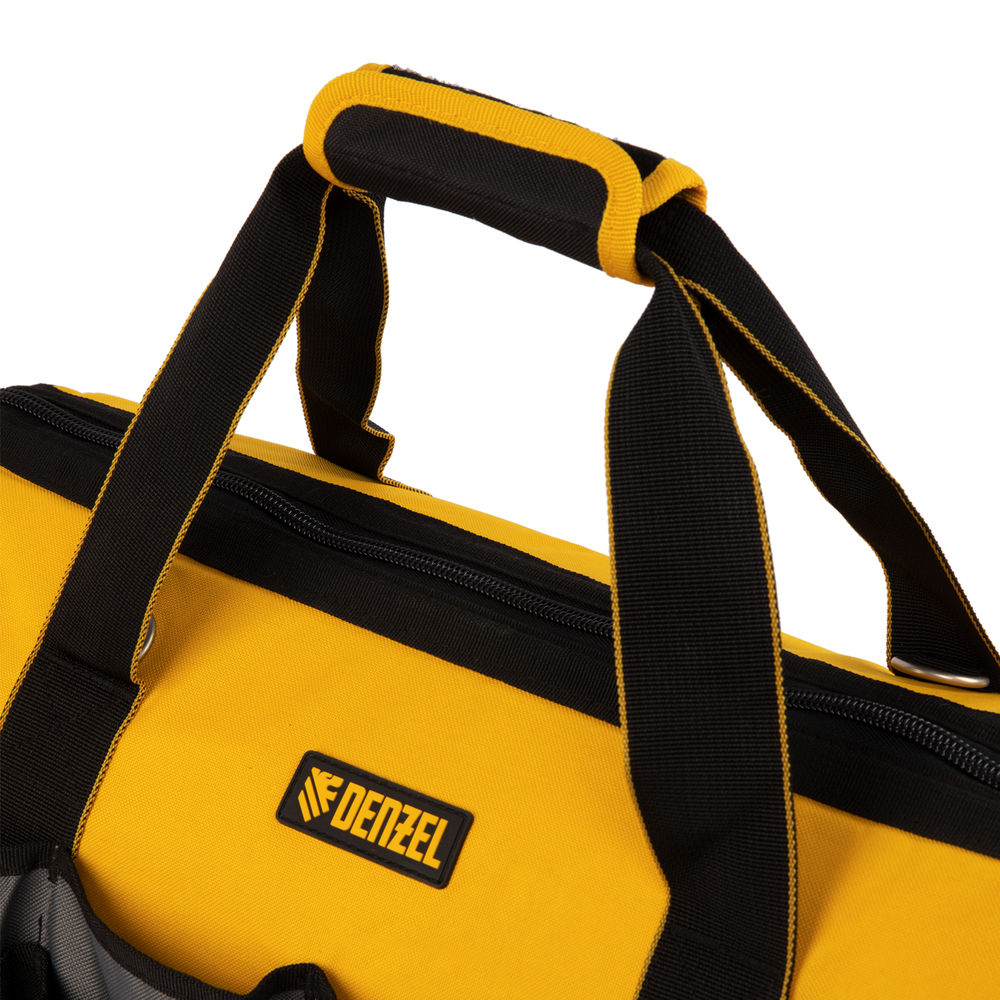 Сумка для инструмента, 500х245х300 мм, 20 карман.,съемный органайз. 10 карман.,наплеч. рем. Denzel